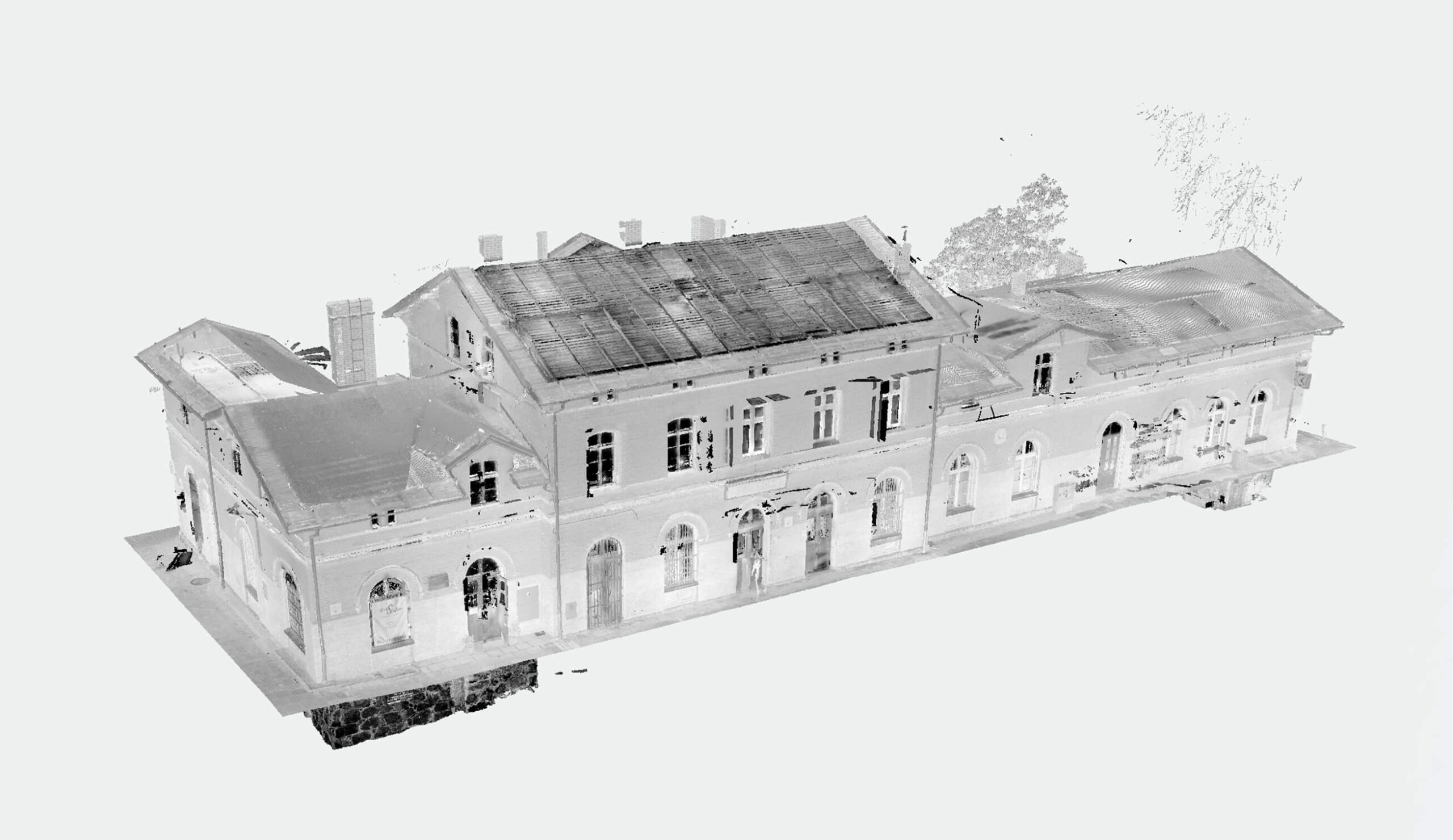 Laserscanning von Gebäuden